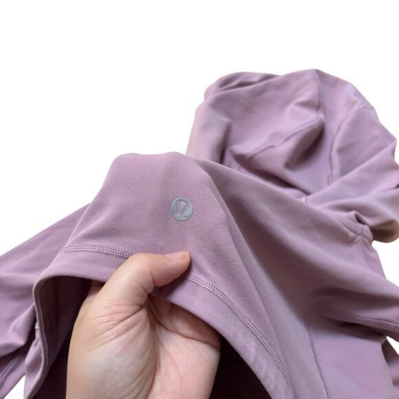 Lululemon Hooded Define Jacket Nulu Vintage Mauve Size 6 - Picture 3 of 5